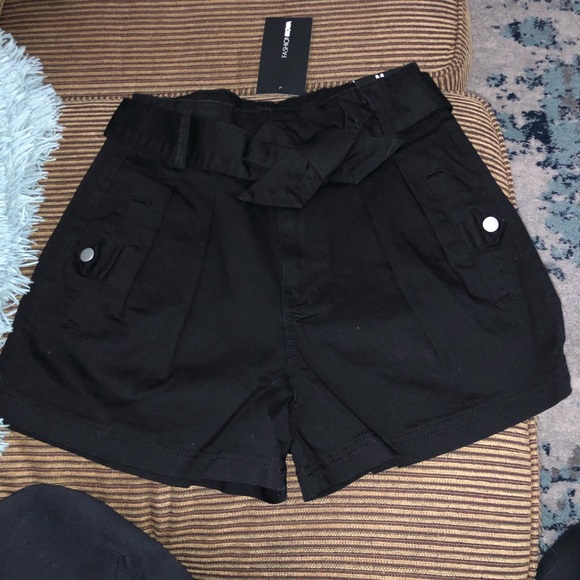 Paperbag Tie Shorts - Picture 3 of 5